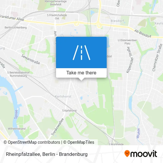 Карта Rheinpfalzallee