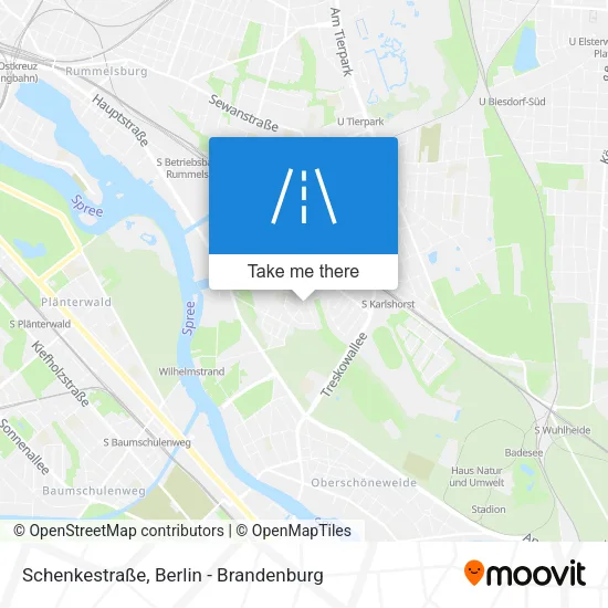 Schenkestraße map