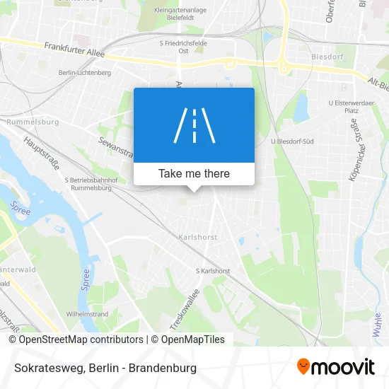 Карта Sokratesweg