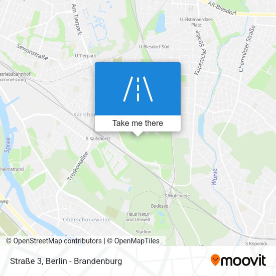 Straße 3 map