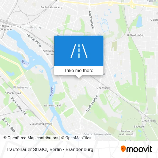 Trautenauer Straße map