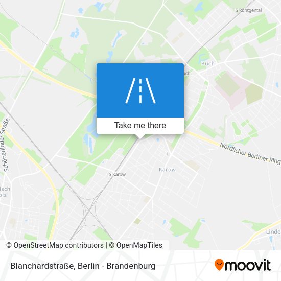 Blanchardstraße map