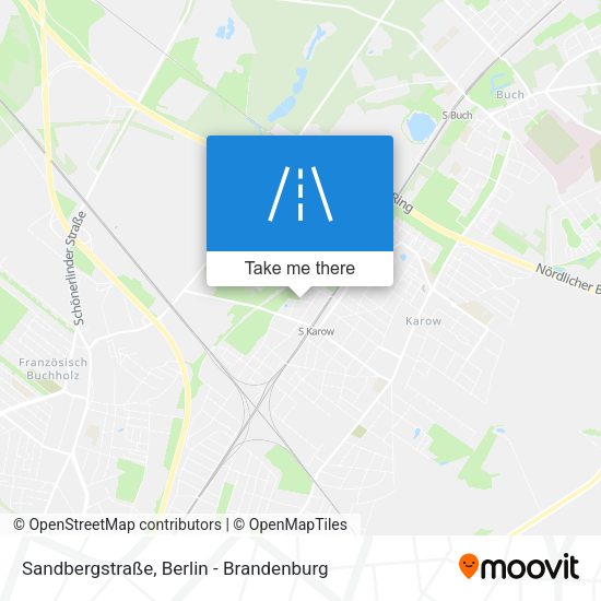 Sandbergstraße map