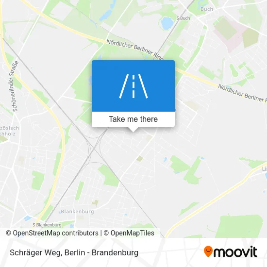 Карта Schräger Weg