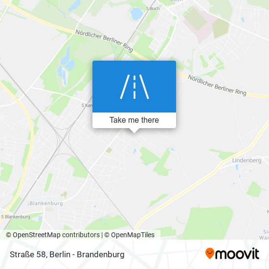 Straße 58 map