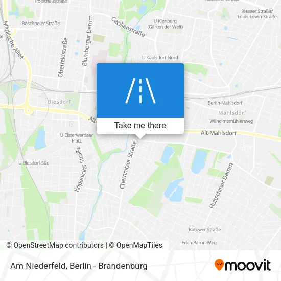 Карта Am Niederfeld