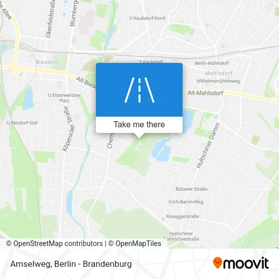 Карта Amselweg