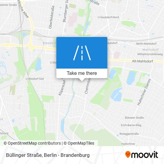 Büllinger Straße map