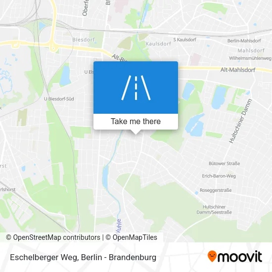 Карта Eschelberger Weg