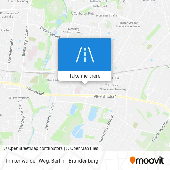 Карта Finkenwalder Weg