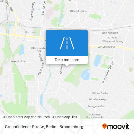 Graubündener Straße map