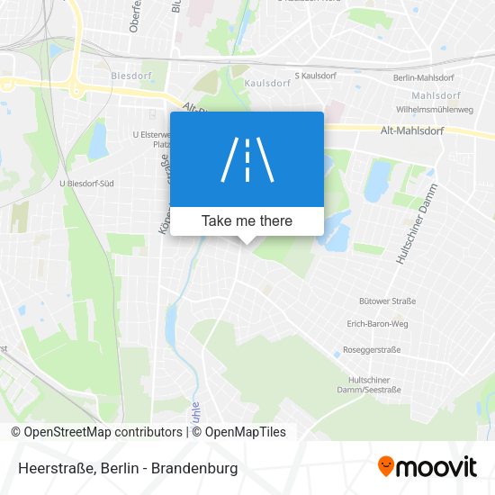 Heerstraße map