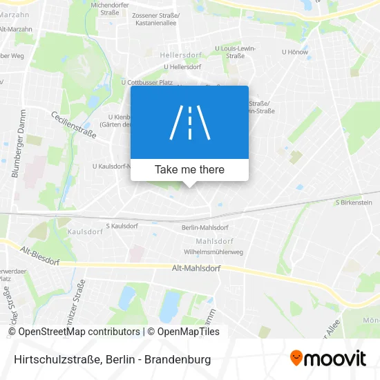 Карта Hirtschulzstraße
