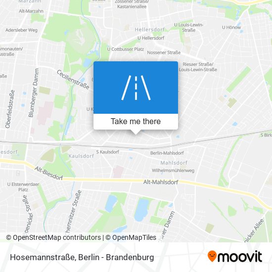 Hosemannstraße map