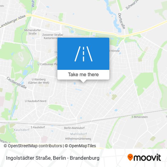 Ingolstädter Straße map