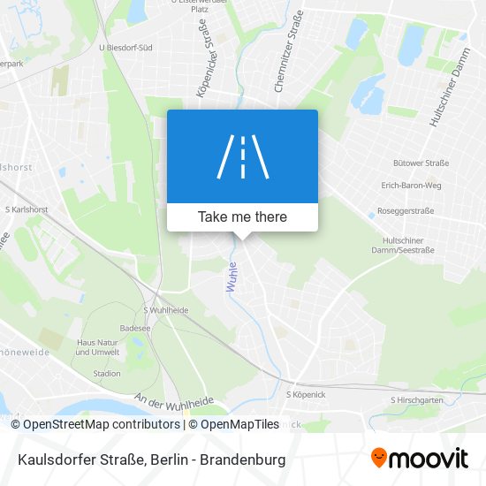 Kaulsdorfer Straße map