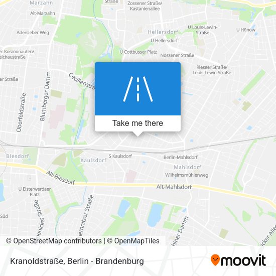 Kranoldstraße map
