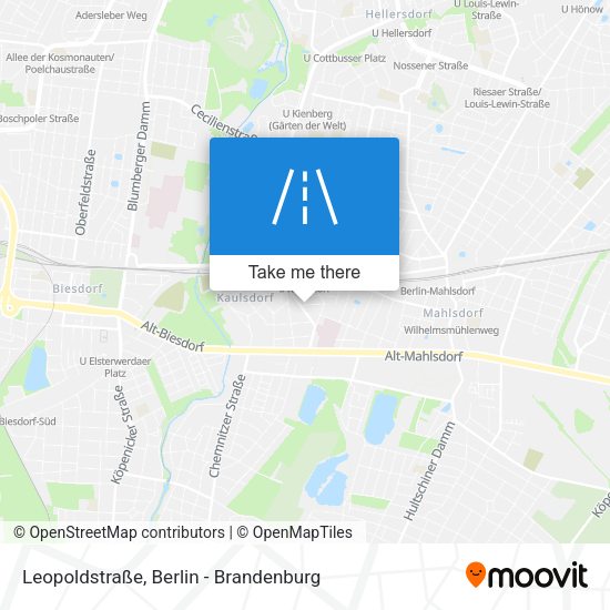 Leopoldstraße map