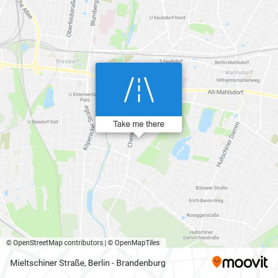 Mieltschiner Straße map