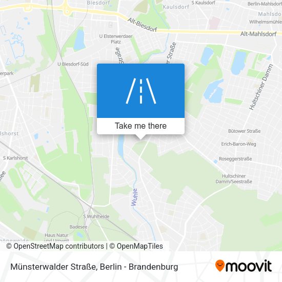 Münsterwalder Straße map
