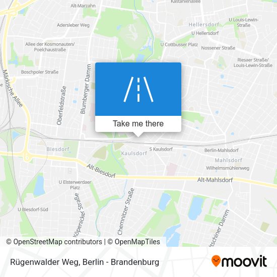 Rügenwalder Weg map