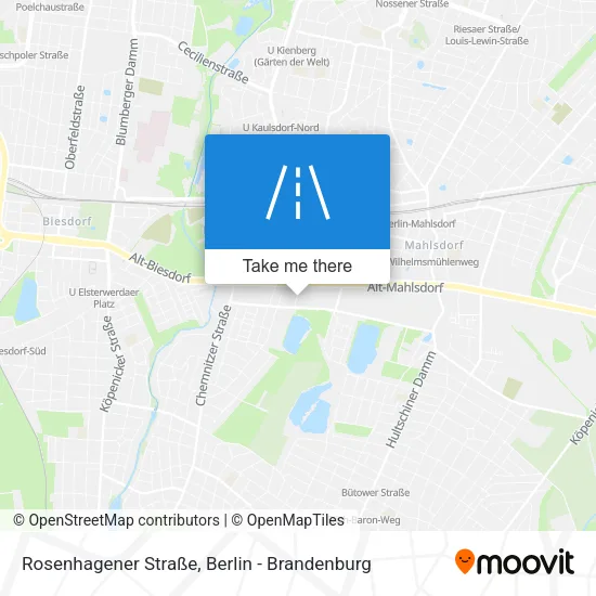Карта Rosenhagener Straße