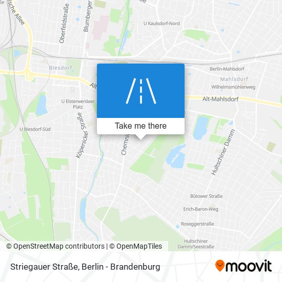 Striegauer Straße map