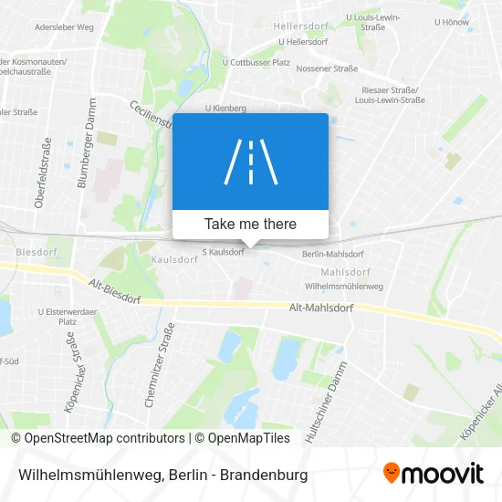 Карта Wilhelmsmühlenweg
