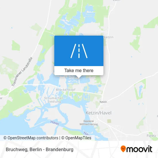 Bruchweg map