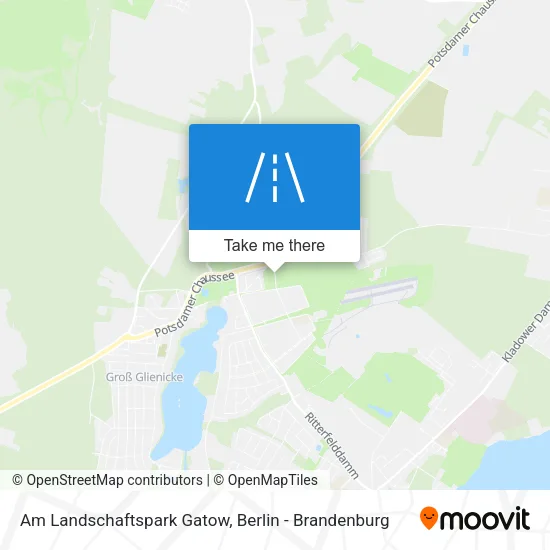 Карта Am Landschaftspark Gatow