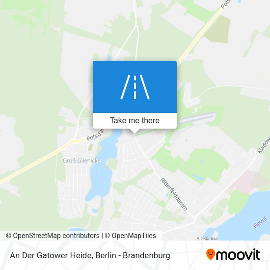An Der Gatower Heide map