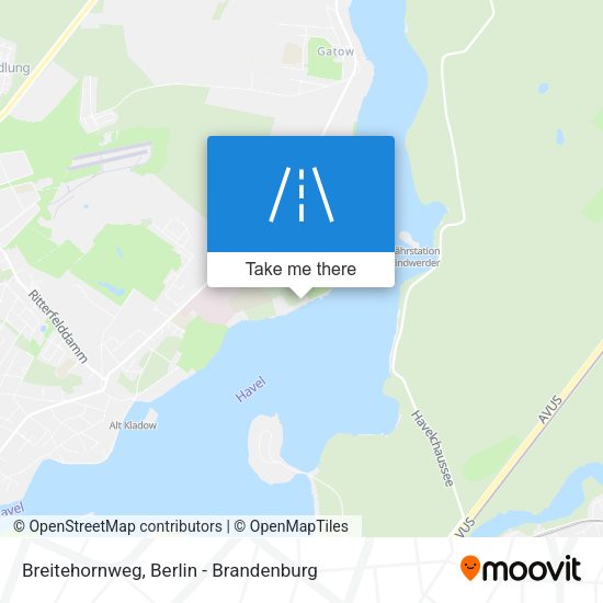 Breitehornweg map