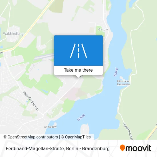 Карта Ferdinand-Magellan-Straße