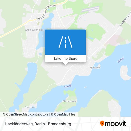 Hackländerweg map