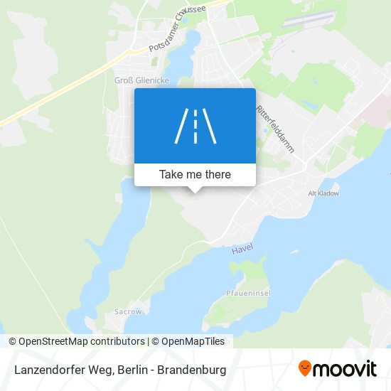 Lanzendorfer Weg map