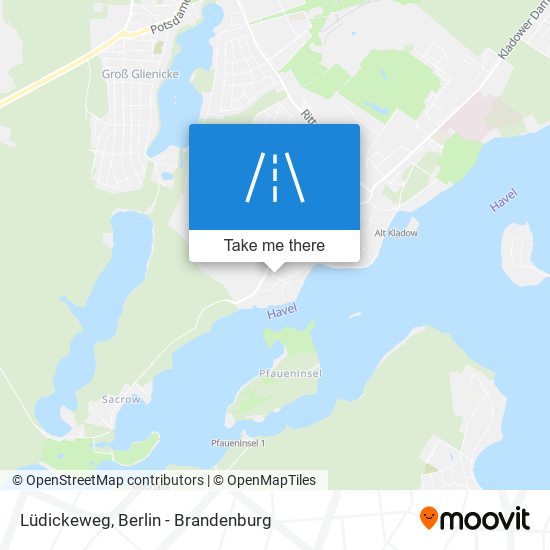 Lüdickeweg map