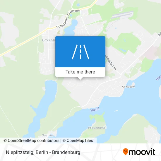 Карта Nieplitzsteig