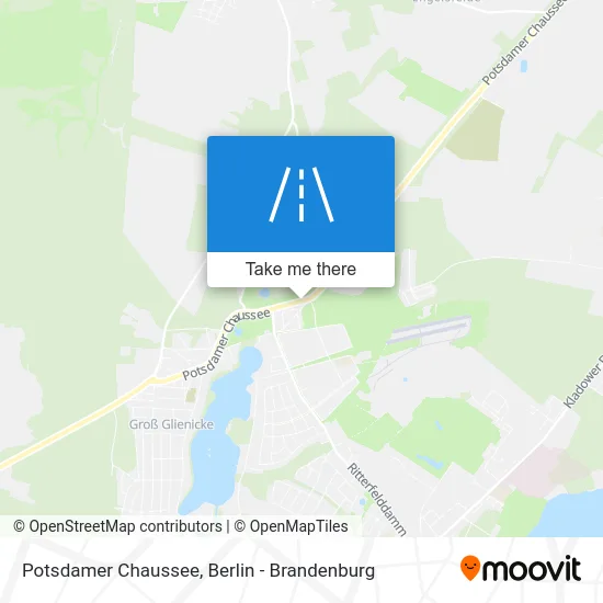 Potsdamer Chaussee map