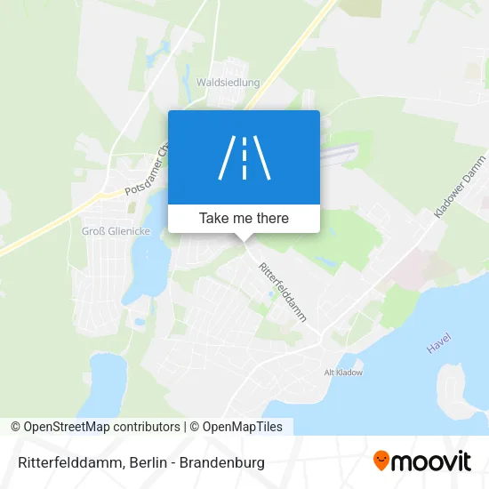 Карта Ritterfelddamm