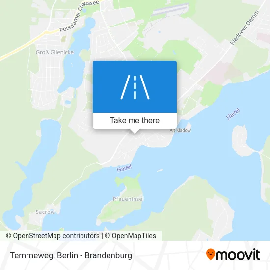 Карта Temmeweg