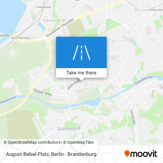 Карта August-Bebel-Platz