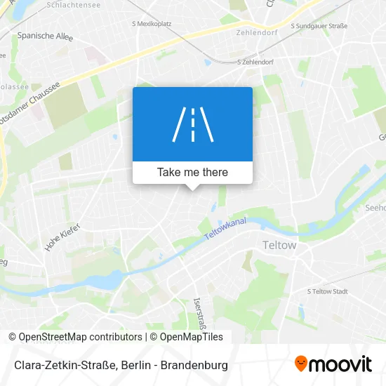 Карта Clara-Zetkin-Straße