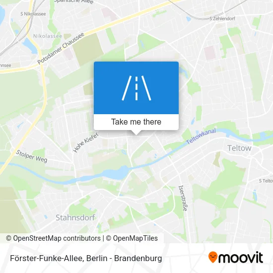 Карта Förster-Funke-Allee