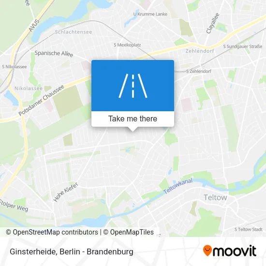 Карта Ginsterheide