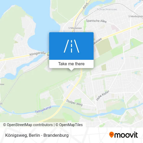 Карта Königsweg