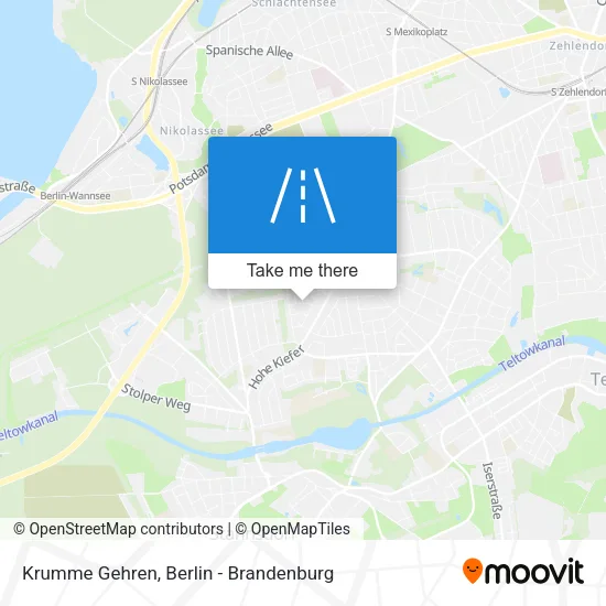 Карта Krumme Gehren