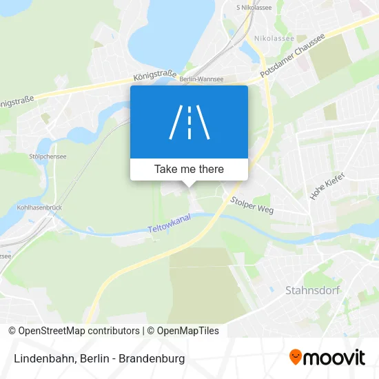 Карта Lindenbahn
