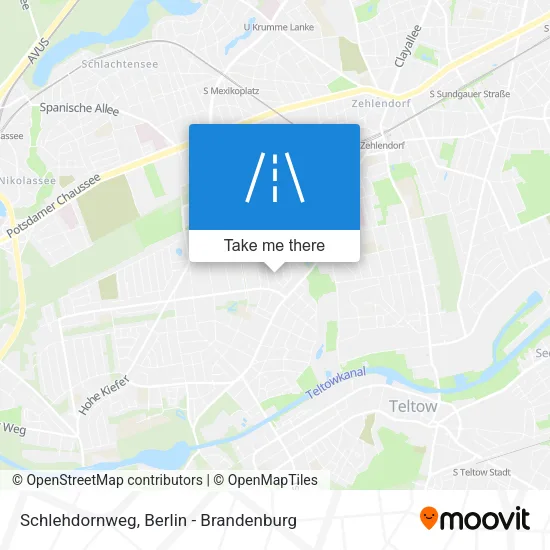 Карта Schlehdornweg