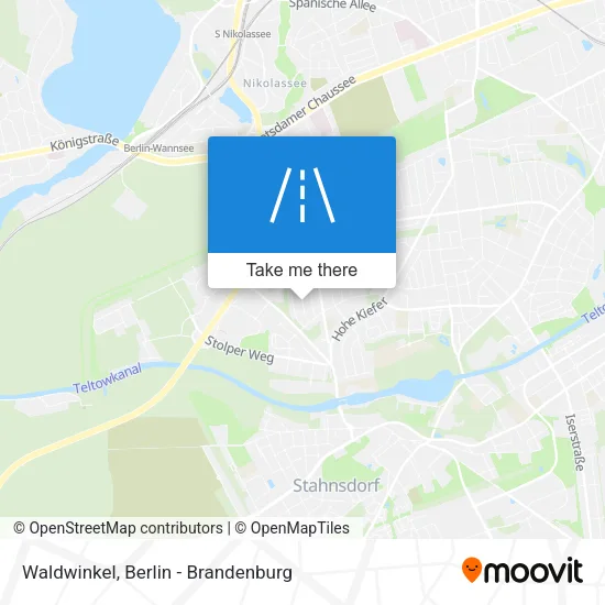 Карта Waldwinkel