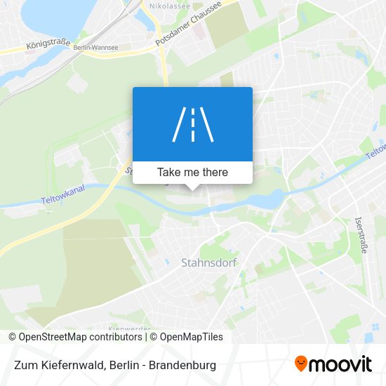 Zum Kiefernwald map